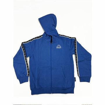Felpa con Cappuccio Bambino Kappa 8031F0036 Azzurro