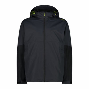 Giacca Sportiva da Uomo Campagnolo Zip Detachable Inner Nero