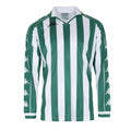 Men's Short-sleeved Football Shirt Kappa Onso White Green