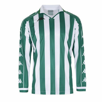 Men's Short-sleeved Football Shirt Kappa Onso White Green