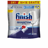 Pastiglie per lavastoviglie Finish Quantum (36 Unità) - Augustea Shop