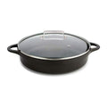 Pentola Valira BLACK IND 32CM Nero Alluminio 5,5 L