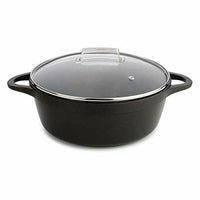 Casseruola con coperchio Valira 4142/25 Nero - Augustea Shop