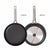 Padella Valira 4667/25 Nero Nero/Argentato Metallo Acciaio inossidabile Alluminio - Augustea Shop