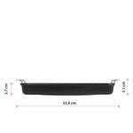 Griglia Valira 4652/25 28 x 28 cm 25 x 28 cm Nero Metallo Alluminio Ø 28 cm - Augustea Shop