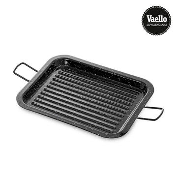 Griglia Vaello 75462 Nero Acciaio Smaltato 31 x 25 cm