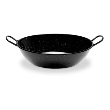Padella Vaello Nero Acciaio Multicolore Ø 32 cm Acciaio Smaltato