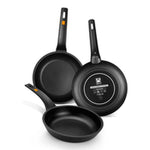 Padella Wok BRA Sartén Efficient Nero Alluminio Ø 24 cm - Augustea Shop