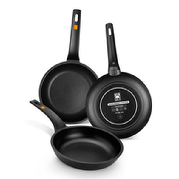 Padella Wok BRA Sartén Efficient Nero Alluminio Ø 24 cm - Augustea Shop