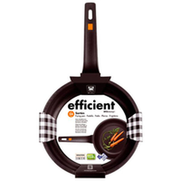 Padella Wok BRA Sartén Efficient Nero Alluminio Ø 24 cm - Augustea Shop