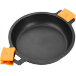 Casseruola con coperchio in vetro BRA Braisogona_A270520 1,5 L (Ø 20 cm) Nero Ø 20 cm 1,5 L - Augustea Shop