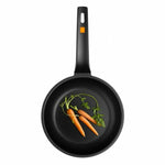 Saltare la padella BRA A271216 Ø 16 cm Nero Alluminio (1 Unità) - Augustea Shop