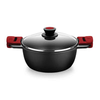 Casseruola con coperchio in vetro BRA A410320 3 L 1,6 L