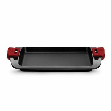 Piastra griglia liscia BRA A411740 Rosso