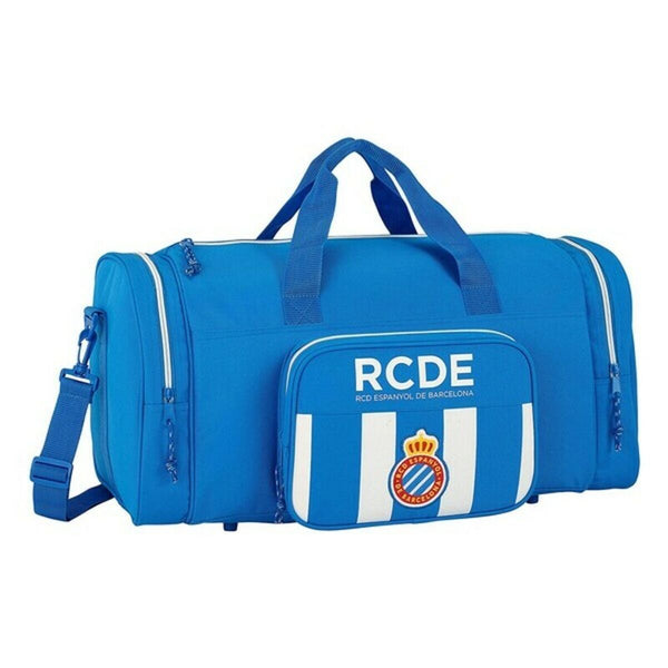 Borsa da Palestra RCD Espanyol Azzurro Bianco (55 x 26 x 27 cm) - Augustea Shop