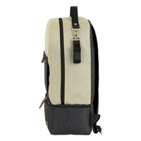 Borsa Sportiva con Portascarpe Safta M883 Beige Grigio scuro 15 L - Augustea Shop