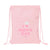 Zainetto con Cordini Safta Love Rosa 26 x 34 x 1 cm