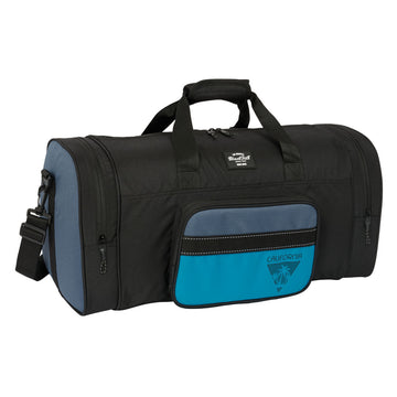 Borsa da Palestra BlackFit8 California Azzurro Nero 55 x 26 x 27 cm