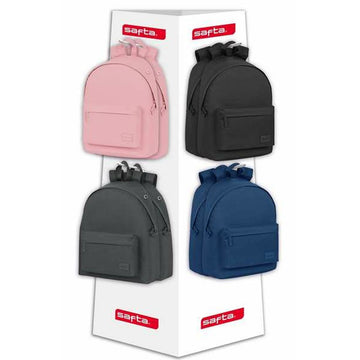 Backpack with Strings Safta Black 42 x 160 x 42 cm