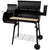 Barbecue a Carboni con Ruote Aktive Acciaio Plastica Metallo smaltato 106 x 106 x 61 cm Nero - Augustea Shop