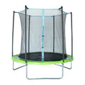 Trampolino per Bambini con Rete di Sicurezza Aktive 244 x 239 x 244 cm Ø 244 cm