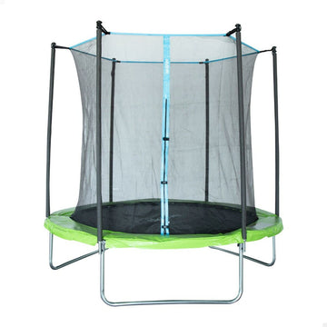Trampolino per Bambini con Rete di Sicurezza Aktive 244 x 239 x 244 cm Ø 244 cm