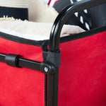 Carrello Multiuso Aktive Rosso Poliestere Acciaio 65 x 94 x 40 cm Pieghevole Spiaggia - Augustea Shop
