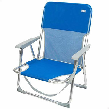 Sedia Pieghevole Aktive 44 x 35 x 72 cm Azzurro