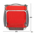 Sedia da Spiaggia Aktive Rosso 51 x 45 x 76 cm