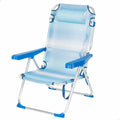 Sedia Pieghevole Aktive 48 x 60 x 90 cm Celeste