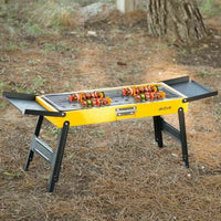 Barbecue Portatile Aktive Acciaio 89 x 32 x 22 cm Giallo - Augustea Shop