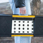 Barbecue Portatile Aktive Acciaio 89 x 32 x 22 cm Giallo - Augustea Shop