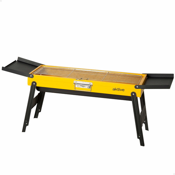Barbecue Portatile Aktive Acciaio 89 x 32 x 22 cm Giallo - Augustea Shop