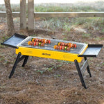 Barbecue Portatile Aktive Acciaio 89 x 33 x 33 cm Giallo - Augustea Shop