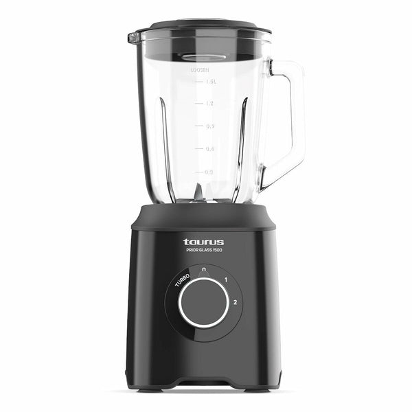 Frullatore Taurus PRIOR GLASS1500 Nero 1500 W 1,5 L - Augustea Shop
