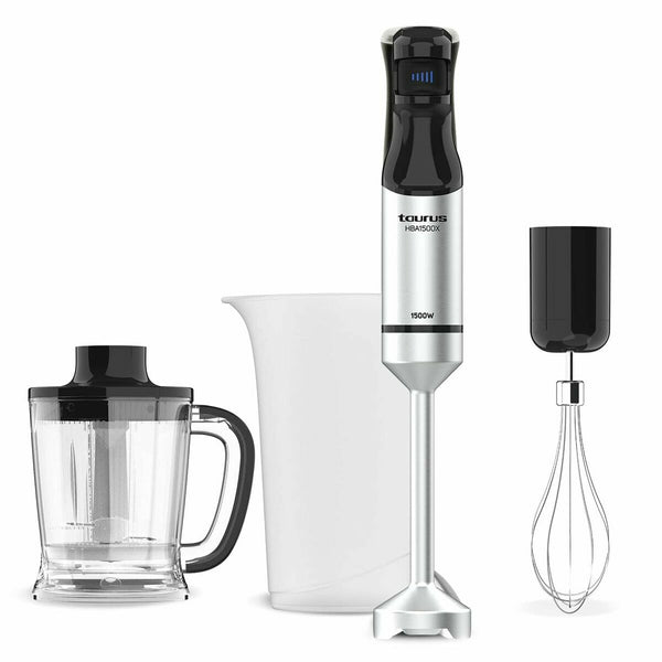 Frullatore ad Immersione Taurus HBA1500X Nero Argentato 1500 W - Augustea Shop
