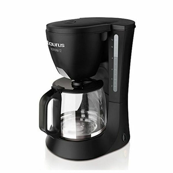 Caffettiera Americana Taurus Verona 12 - 1,2 L, Nero: Il Perfetto Compagno per il Tuo Caffè - Augustea Shop