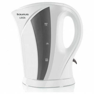 Kettle Taurus White Plastic 2200 W 1,7 L