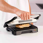 Piastra Grill Elettrica Taurus MYGRILL VINTAG Crema - Augustea Shop