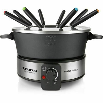 Fonduta Taurus FF2 Nero Argentato 1000 W