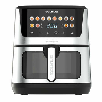 Friggitrice ad Aria Taurus AIR FRY 360XL Nero 2100 W 8 L