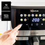 Friggitrice ad Aria Taurus Nero 2100 W 8 L