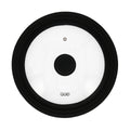 Coperchio per Pentola Quid Ebano Nero Vetro Ø 28 cm