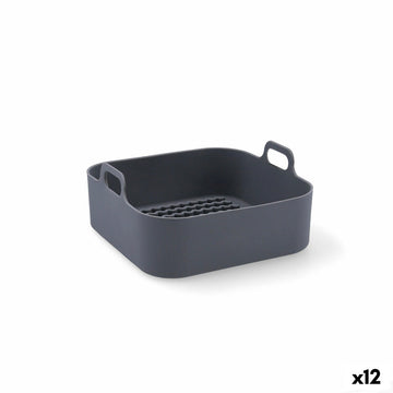 Air Fryer Basket Quid Naturalia Silicone 19 x 9 cm (12 Units)