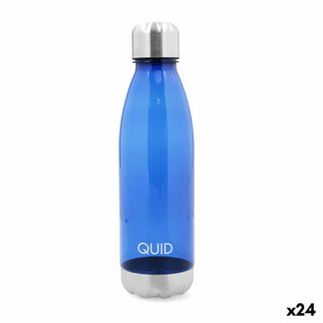 Bottiglia d'acqua Quid Sarao Azzurro Plastica 750 ml (24 Unità)
