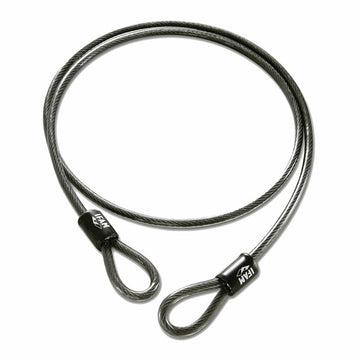 Cable with padlock IFAM Black Ø 12 mm