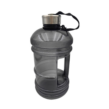 Water bottle Versa Grey Silicone Stainless steel Polyethylene Steel polystyrene Terephthalate polyethylene (PET) 2 L 13 x 26 x 1