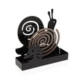 Supporto per spirali antizanzare Versa Nero Metallo 5 x 17 x 17 cm Caracol