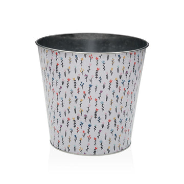 Plant pot Versa Blume Metal Minimalist 17,5 x 16,5 x 17,5 cm