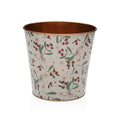 Vaso Versa Metallo Minimalista Bacche 17,5 x 16,5 x 17,5 cm